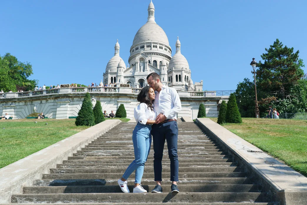 Sacré-Cœur Splendor: Proposal with a Panoramic Paris View.