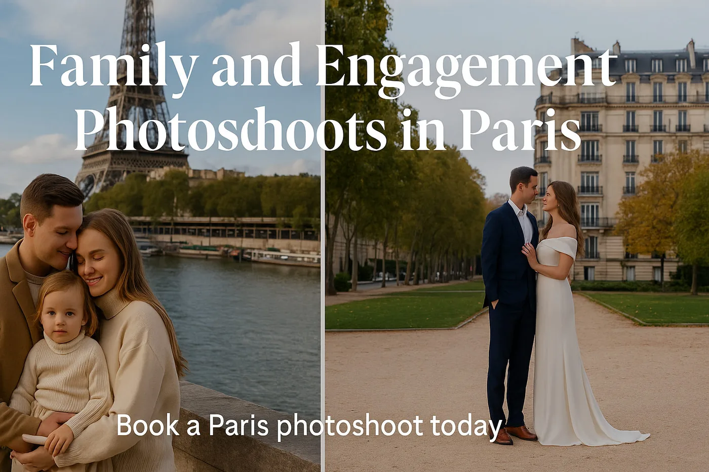 Family and Engagement Photoshoots in Paris