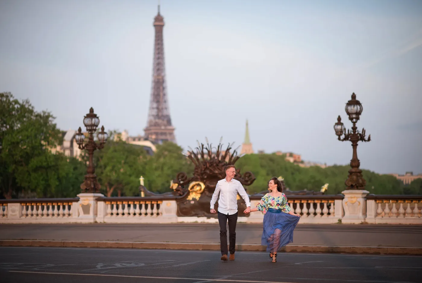 The Photographer's Lens: Behind the Scenes of a Photoshoot in Paris.