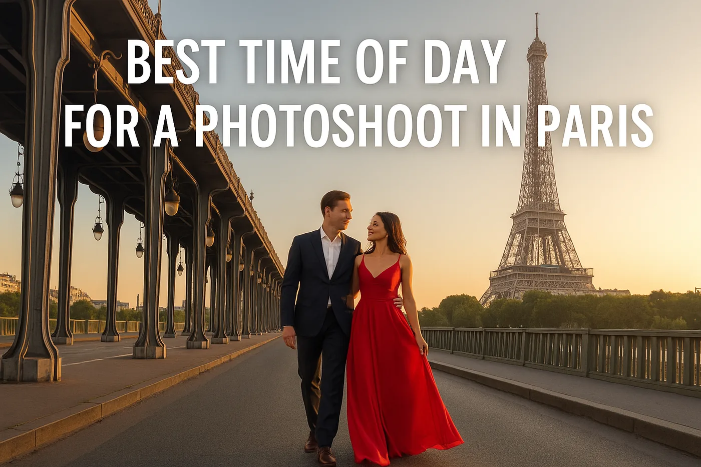Best Time of Day for a Photoshoot in Paris