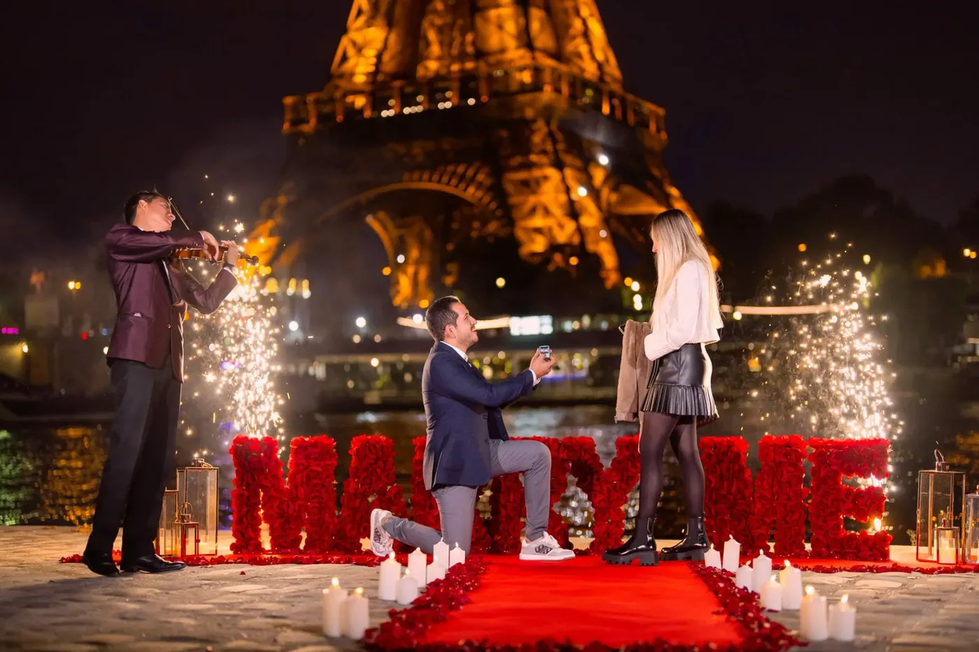 Seine River Proposal in Paris